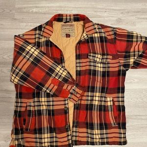 Abercrombie plaid jacket